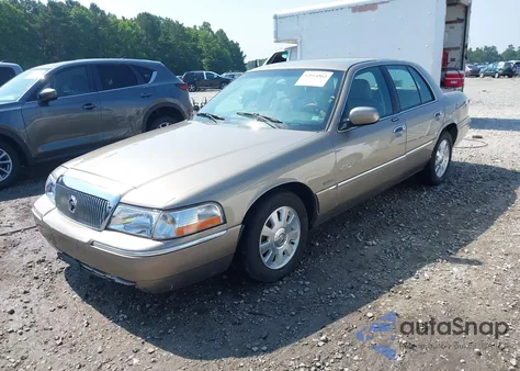 2003 Mercury Grand Marquis Ls from USA, damaged, VIN 2MEFM75W53X607469